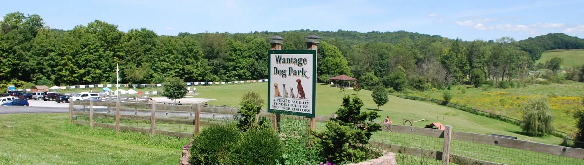 The park's entrance sign: a public facility funded fully by you, our visitors