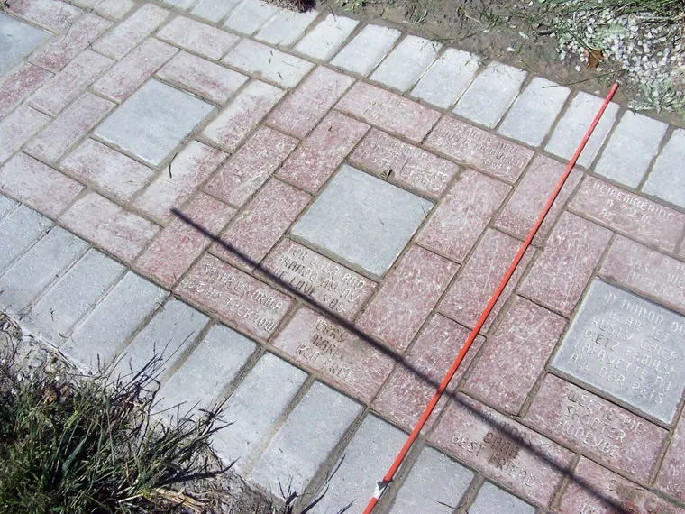 Memorial Brick Walk 11