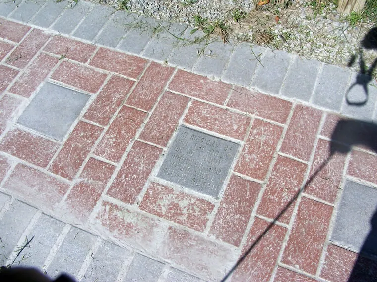 Memorial Brick Walk 12