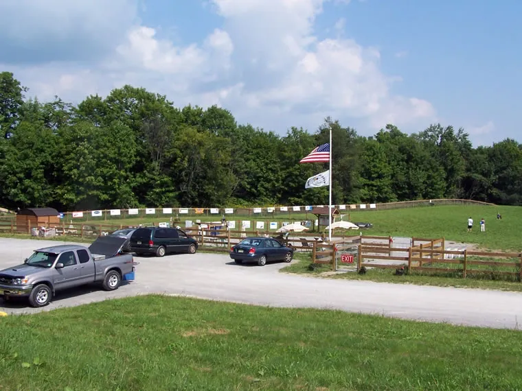 Opening day at Wantage Dog Park, December 2006